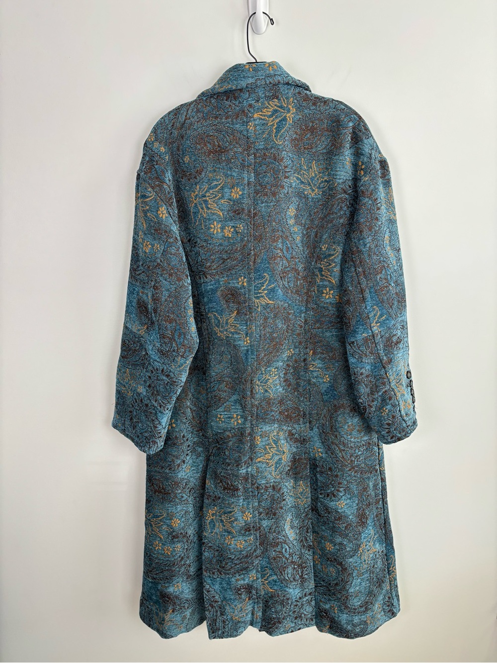 Free People Micah Duster Jacket in Blue Size S - Picture 10 of 16